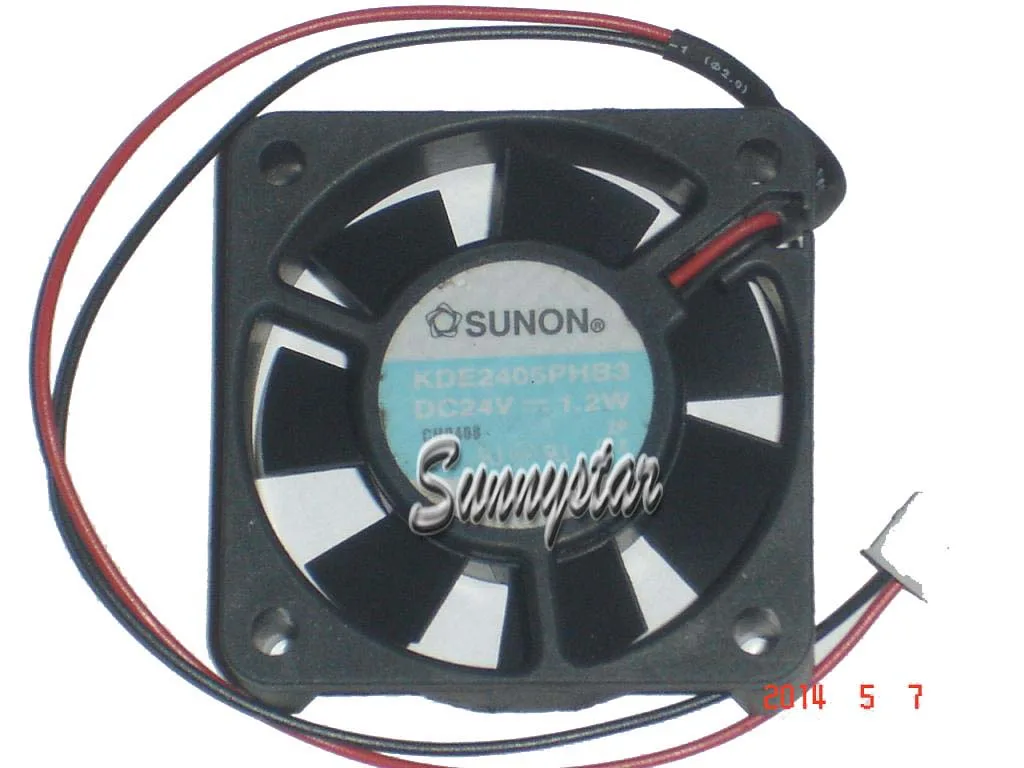 Black square CPU cooler with 50mm fan, 15mm thick, 2-pin connector