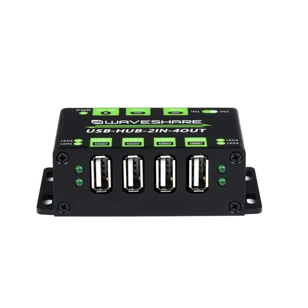 LORDWORLD LORDWORLD Industrial USB Hub 4-Port Dual-Host Switchable — 제품 사진