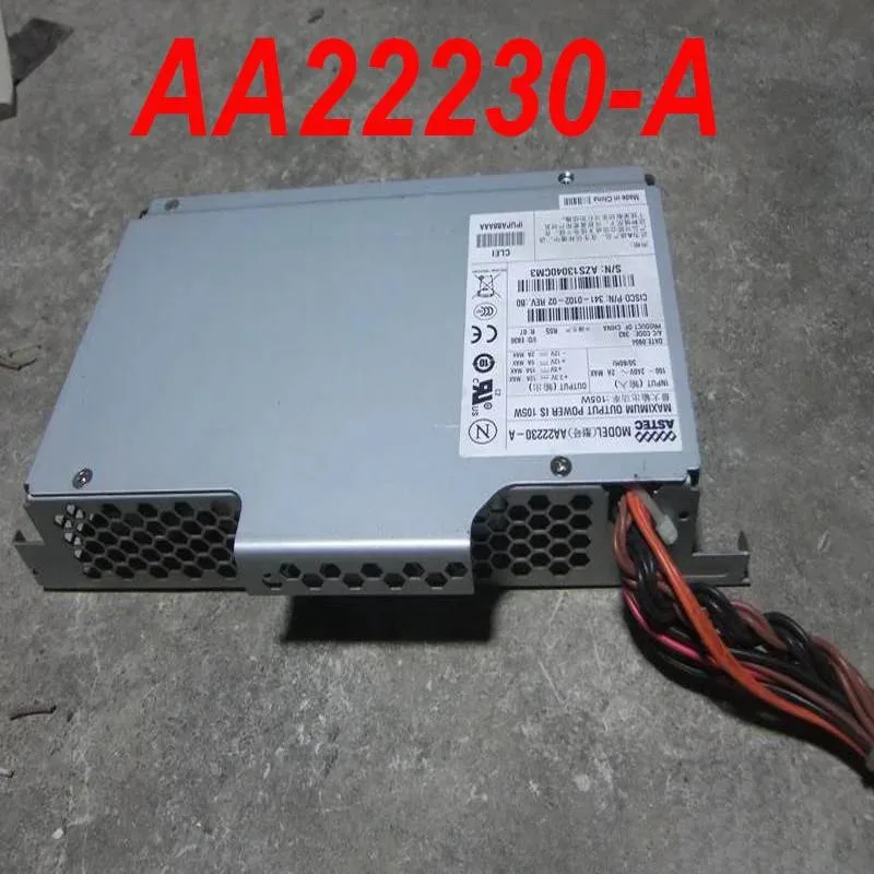 Rectangular ATX power supply unit in matte black finish