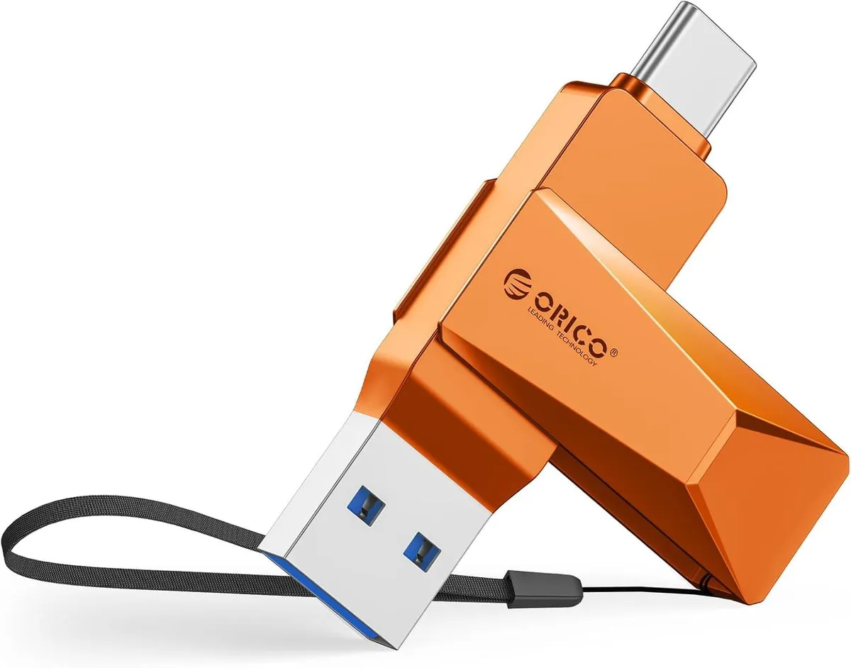 Orico Orico CB05 128GB USB 3.0 Dual Connector Orange USB flash drive — 제품 사진