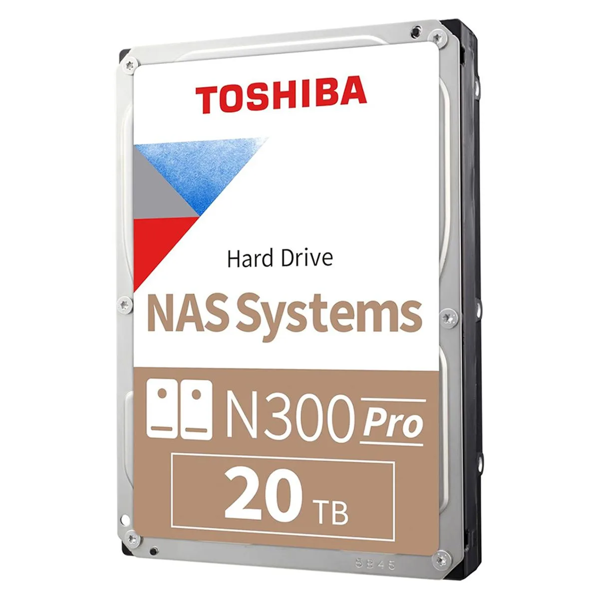 Toshiba Toshiba N300 PRO 20TB 3.5" Internal Hard Drive HDWG62AXZSTB — Produktfoto