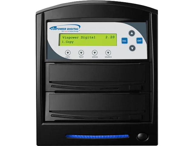 VinPower VinPower SHARK-S1T-BK 1-to-1 DVD/CD Duplicator 64M Buffer — produktfoto