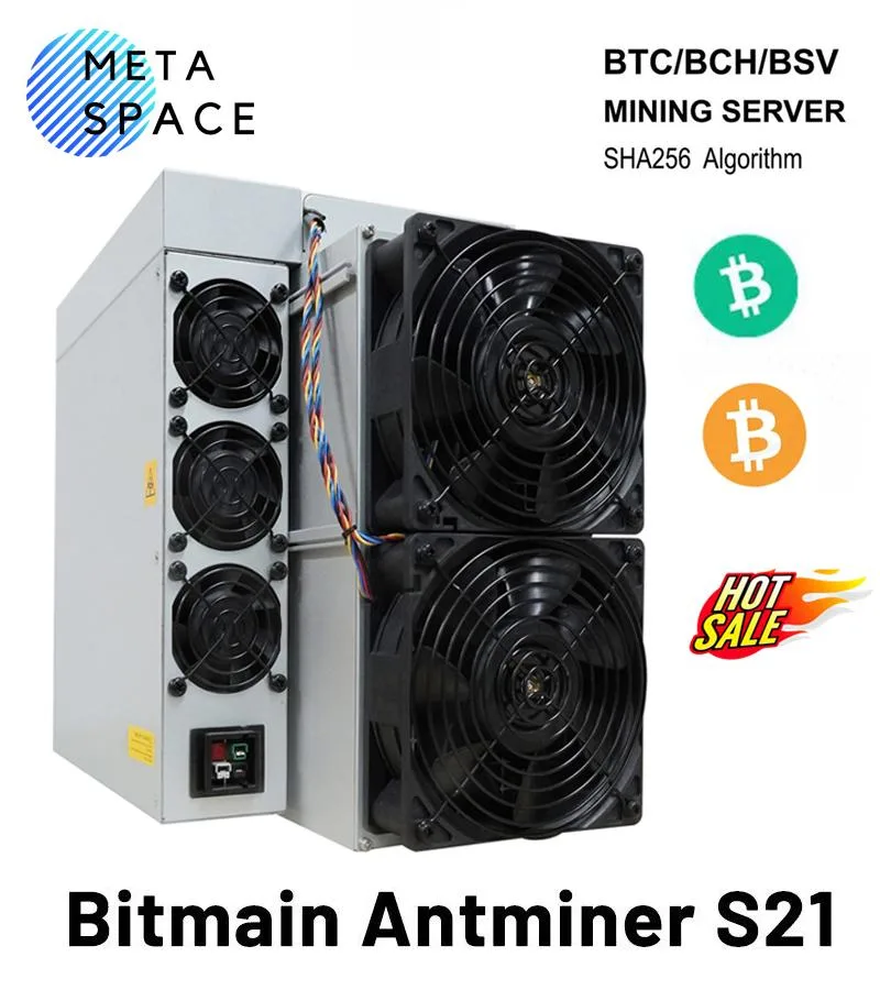 AFRNDK AFRNDK Antminer S21 151TH/s 2643W ASIC mining hardware — product photo