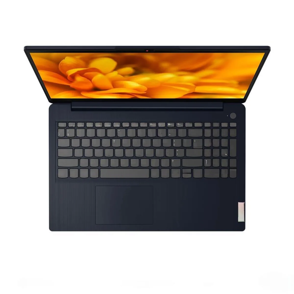 Black Lenovo IdeaPad 3 laptop, 15.6 inch non-touch screen, matte finish