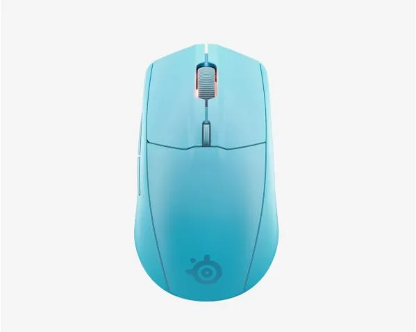 SteelSeries SteelSeries Rival 3 WL Gen 2 62527 gaming mouse Aqua — preces foto