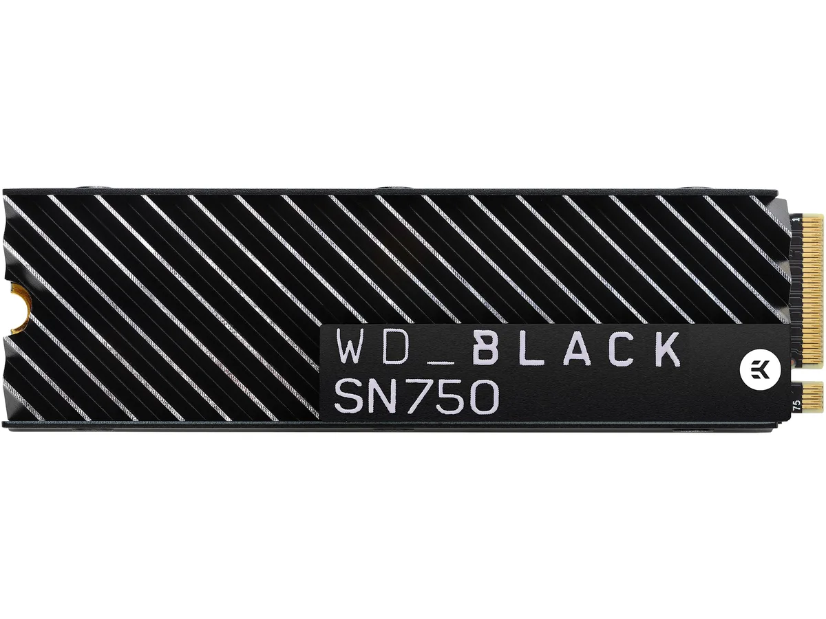 Western Digital Western Digital WDS200T3XHC 2TB M.2 2280 internal SSD with heatsink — photo du produit