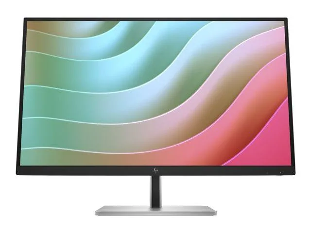 27 inch black monitor on adjustable stand