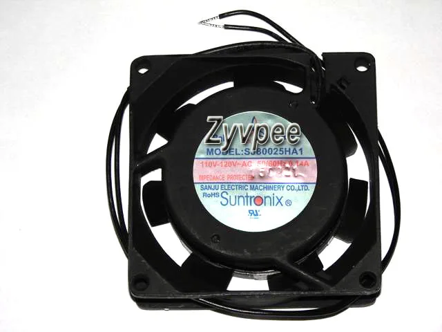 OEM Industries OEM Industries SJ80025HA1 8025 110~120V AC 50/60Hz 2 Wires Ball Bearing CPU cooler — 商品写真