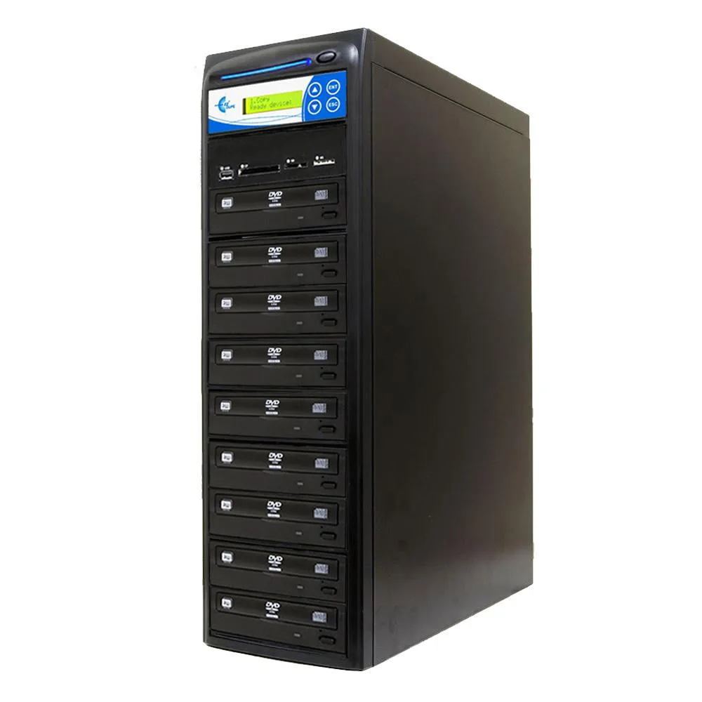 EZ Dupe, Inc. EZ Dupe M908-SSP 1-to-8 Multimedia Duplicator 128M Buffer — zdjęcie produktu