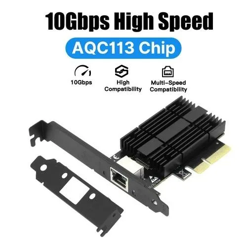 NShi NShi AQC113 10 Gbps PCIe RJ45 network card — صورة المنتج
