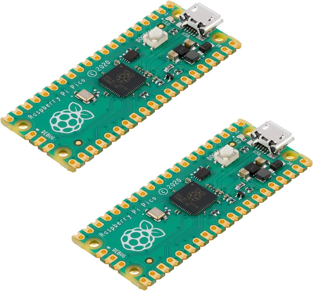 MCDODO MCDODO 2Pcs Raspberry Pi Pico RP2040 Development Board — foto produk