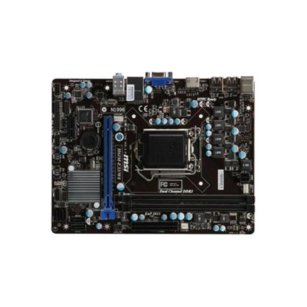 MSI MSI H61M-E33/W8 LGA 1155 DDR3 16GB Intel motherboard — 商品写真