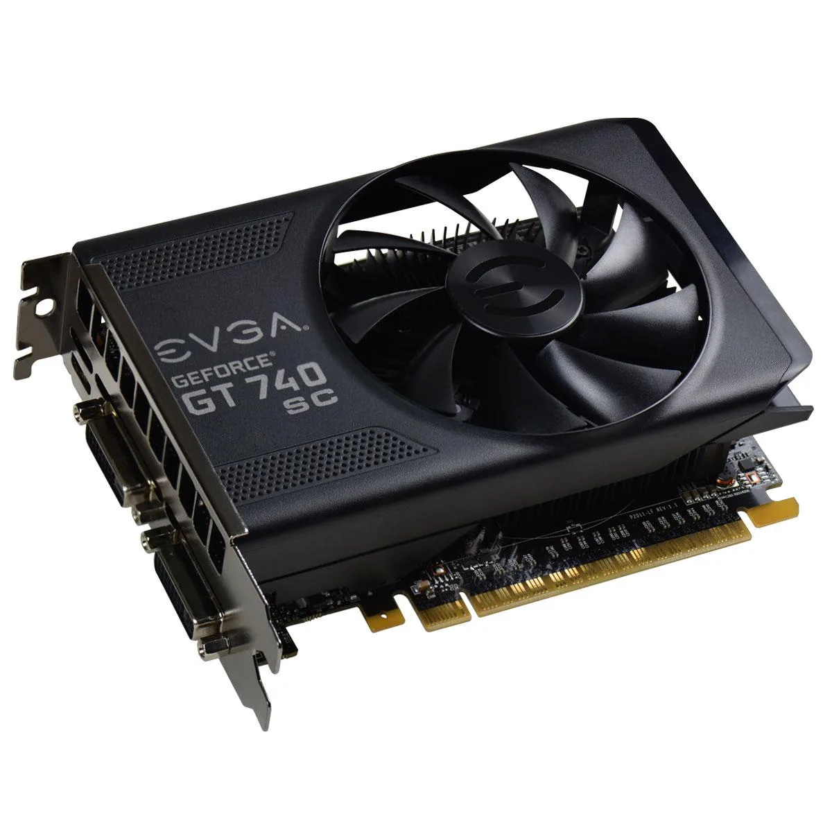 EVGA EVGA GeForce GT 740 4GB Superclocked Dual Slot — Produktfoto
