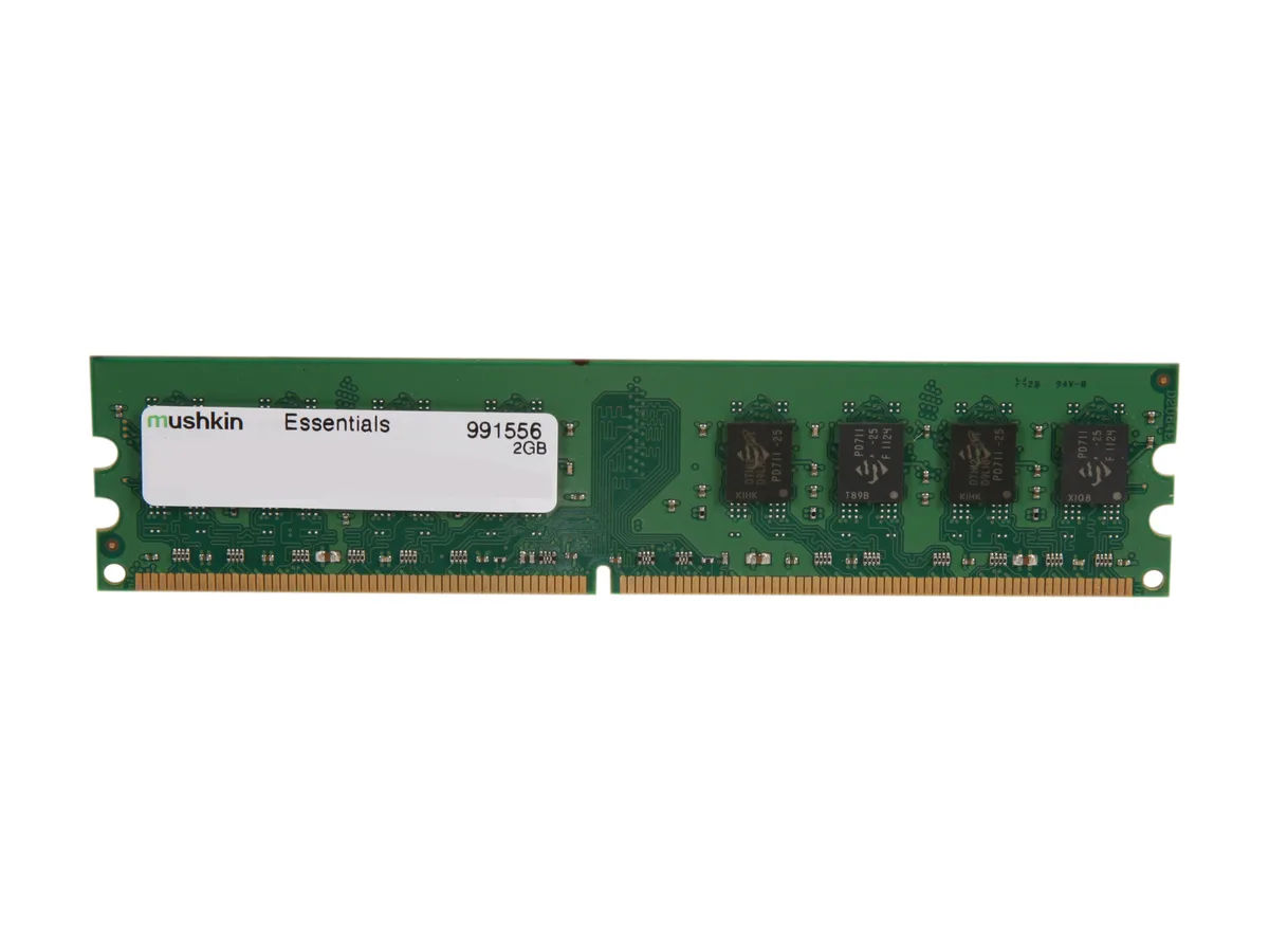 Mushkin Enhanced Mushkin Enhanced 991556 2GB DDR2 667 desktop RAM — ürün fotoğrafı