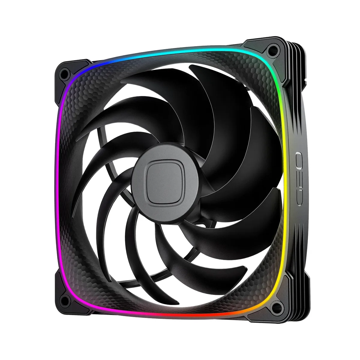 Geometric Future Geometric Future Squama 2503 140mm Case Fan Black — foto produk