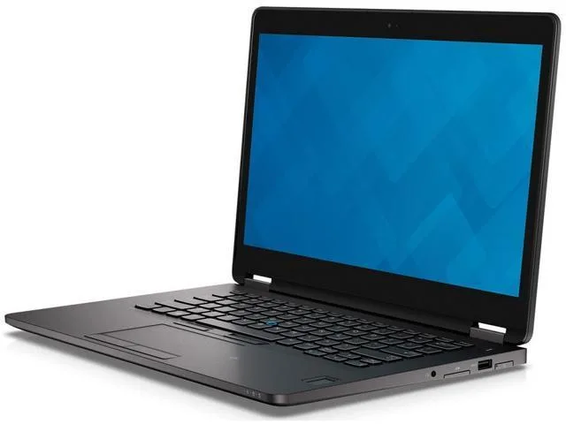Silver Dell Latitude 7490 14.1 inch laptop closed view