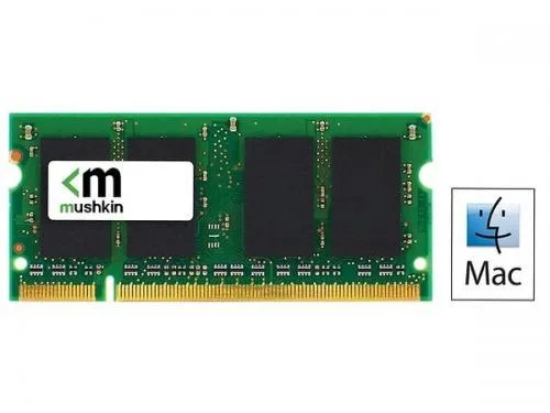 Mushkin Enhanced Mushkin Enhanced 4GB DDR2-800 CL6 SoDIMM Apple 971741A memory upgrade — produkto nuotrauka
