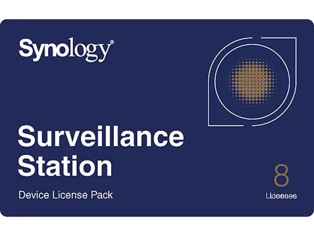 Synology Inc. Synology Inc. CLP8 Camera License Pack for 8 IP cameras — Produktfoto