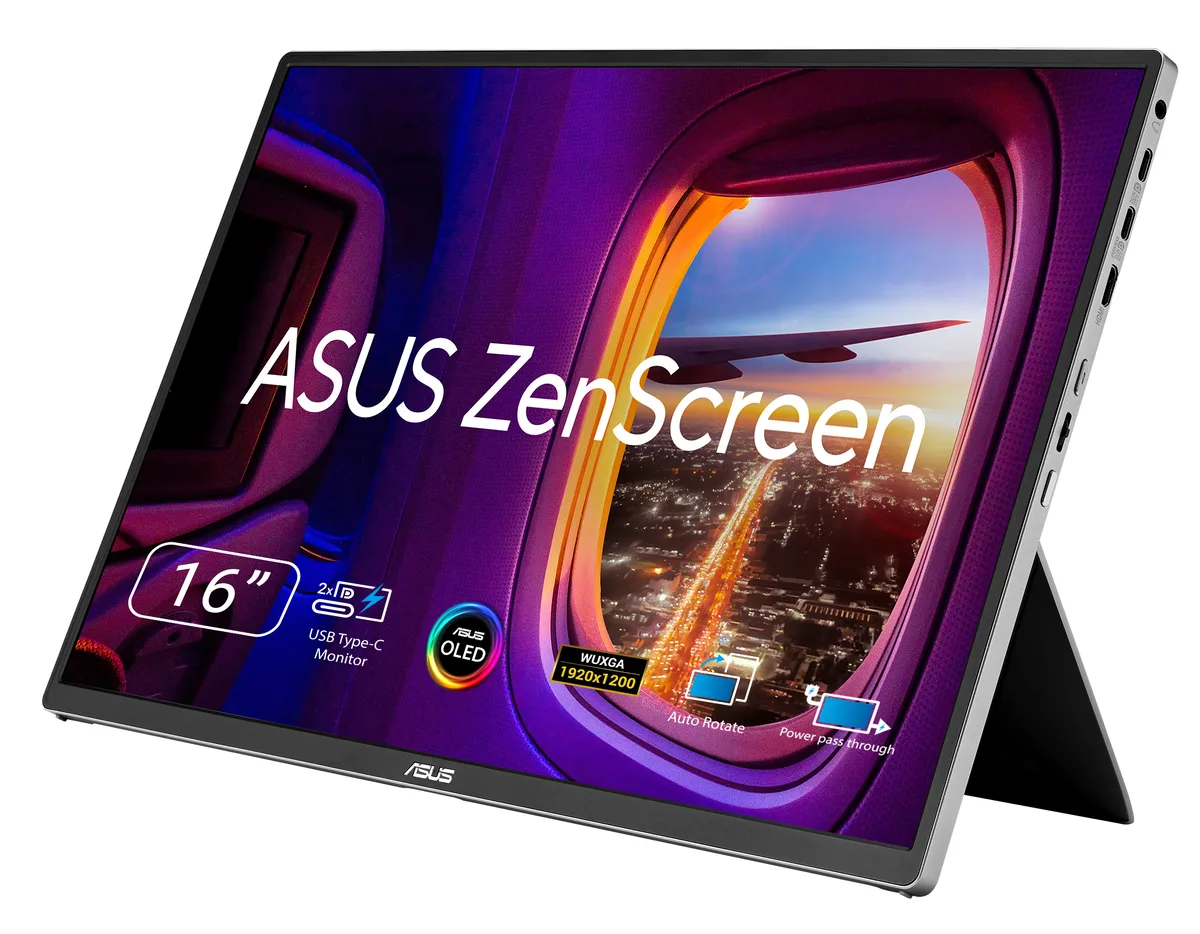 ASUS ASUS ZenScreen MQ16FC 16" OLED 1920x1200 60Hz portable monitor — صورة المنتج