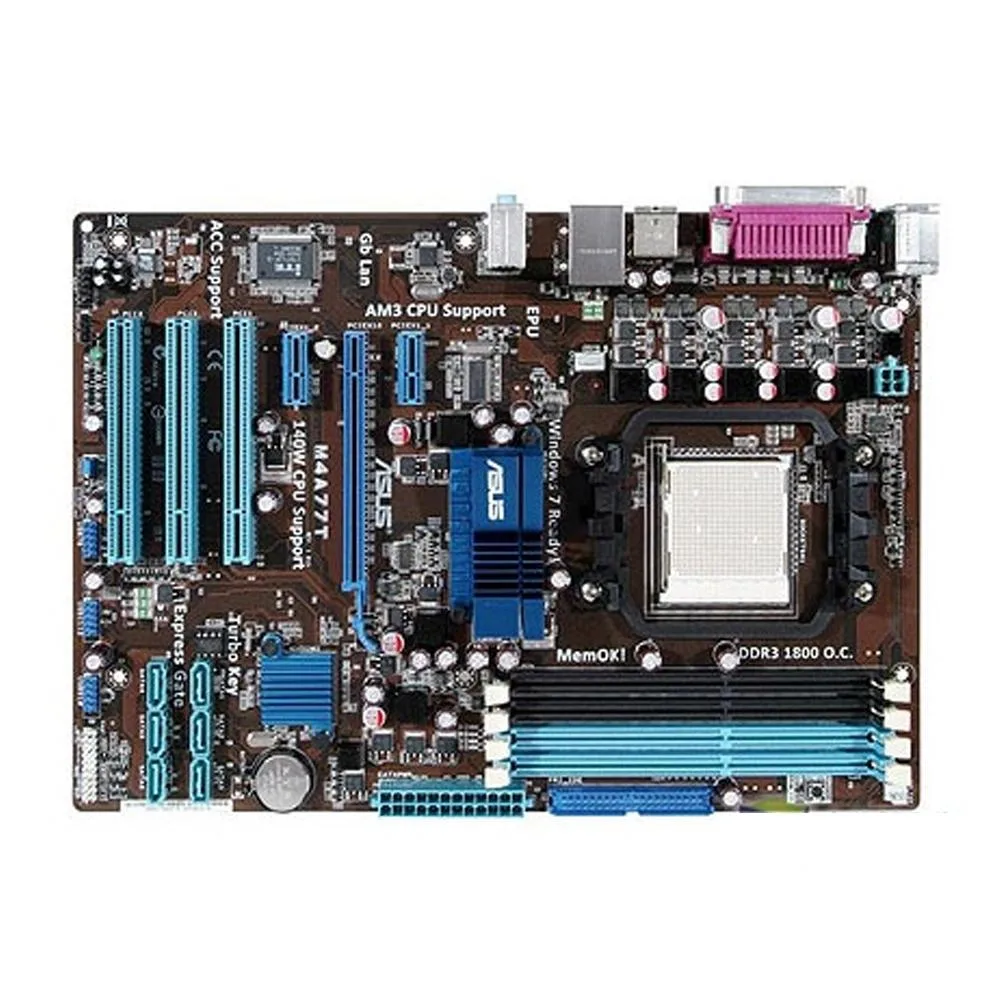 ASUS ASUS M4A77T AMD 770 DDR3 16GB ATX Motherboard — product photo