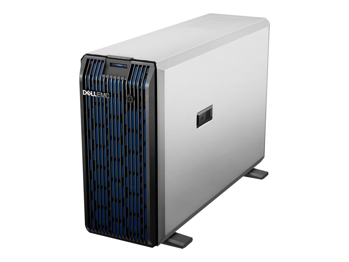 Dell PowerEdge T350 4.5U tower server in black metal finish