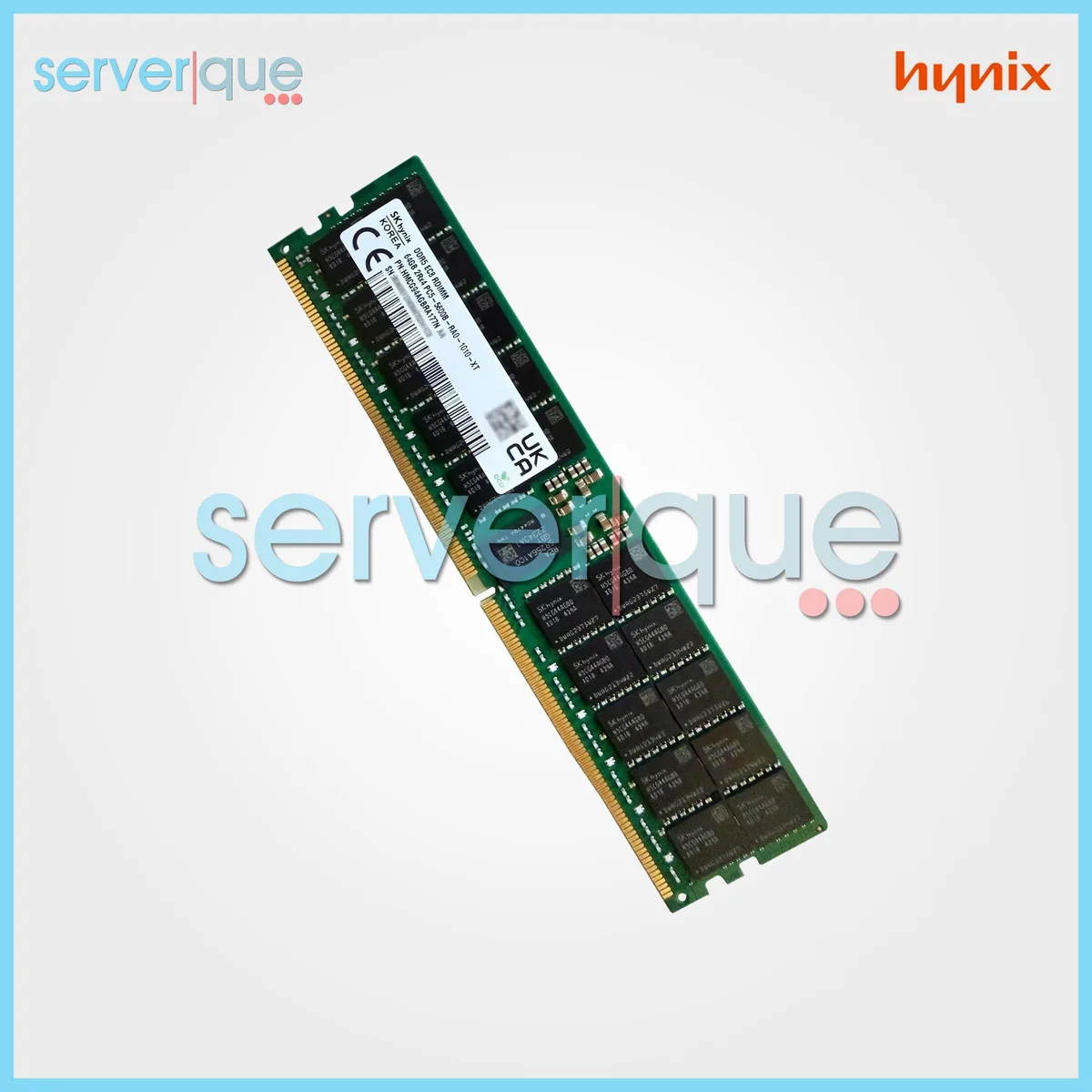 SK hynix SK hynix HMCG94AGBRA177N 64GB DDR5-5600 RDIMM ECC Reg Dual Rank server RAM — fotografia produktu