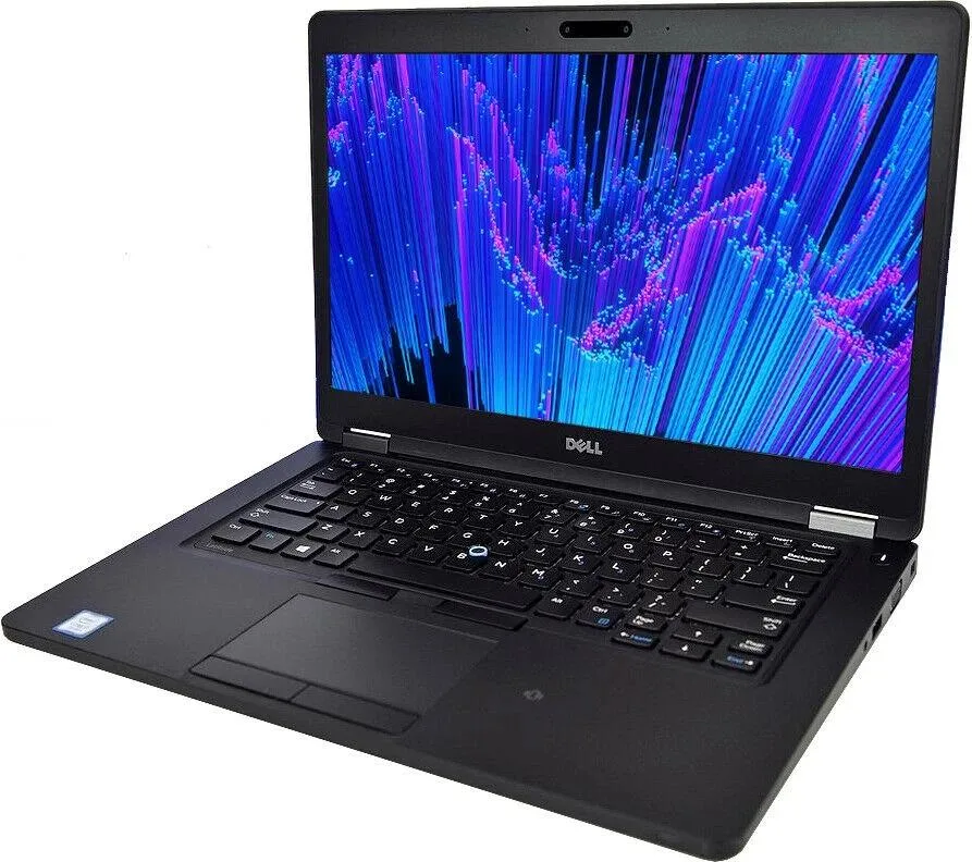 Silver Dell Latitude 5480 laptop closed showing 14 inch form factor