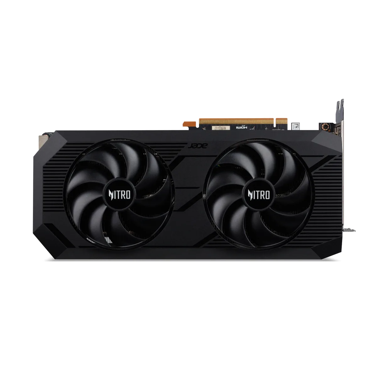 Acer Nitro Radeon RX 7900 GRE graphics card with dual fans and silver finish
