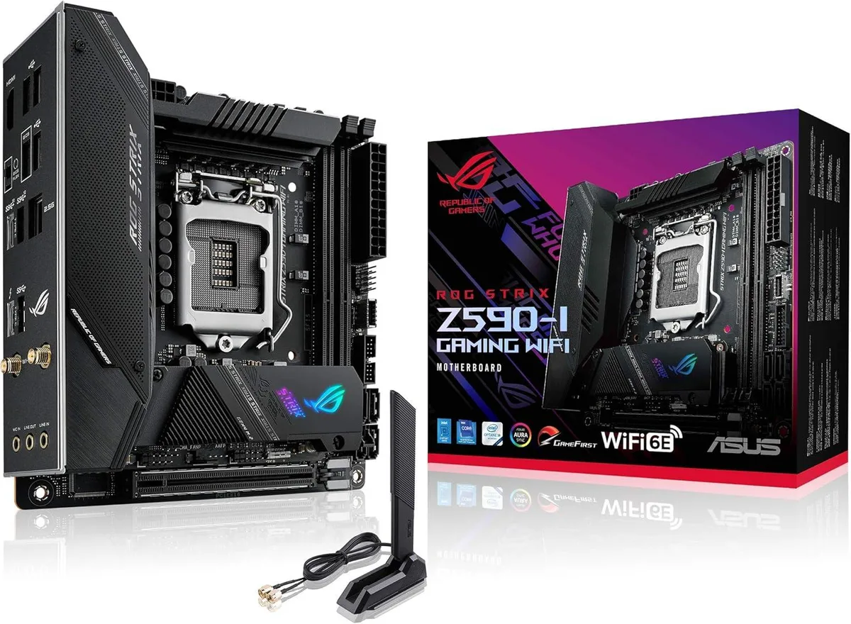 ASUS ASUS ROG Strix Z590-I Gaming WiFi 6E Intel motherboard — product photo