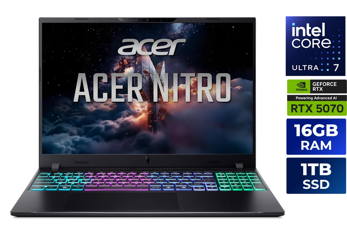Acer America Acer America NH.U4KAA.001 Nitro V 16S AI gaming laptop — product photo