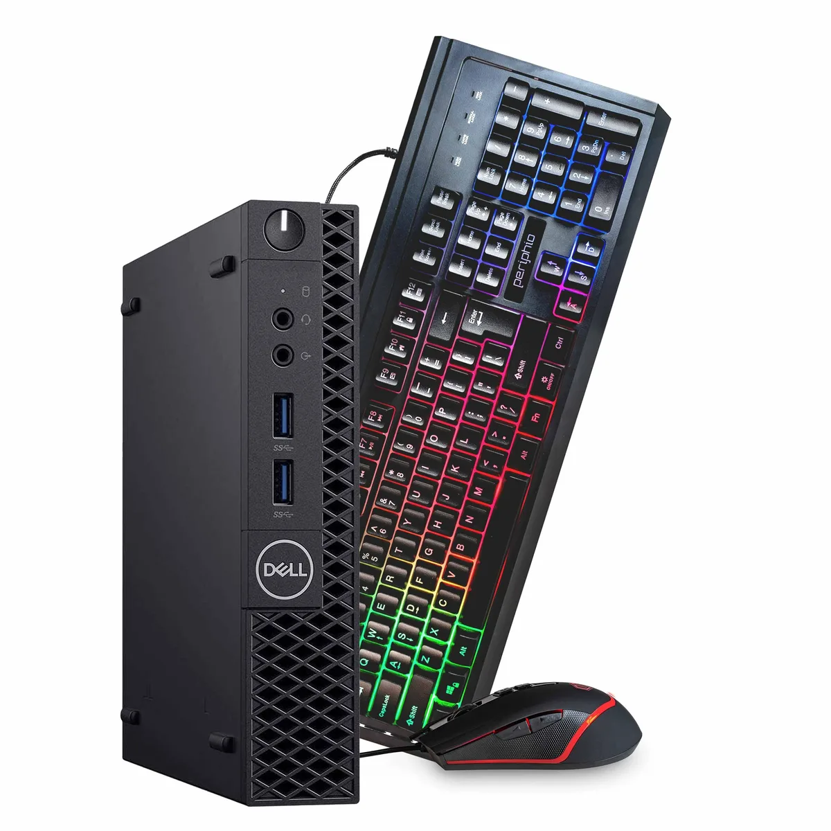 Small black Mini PC desktop computer
