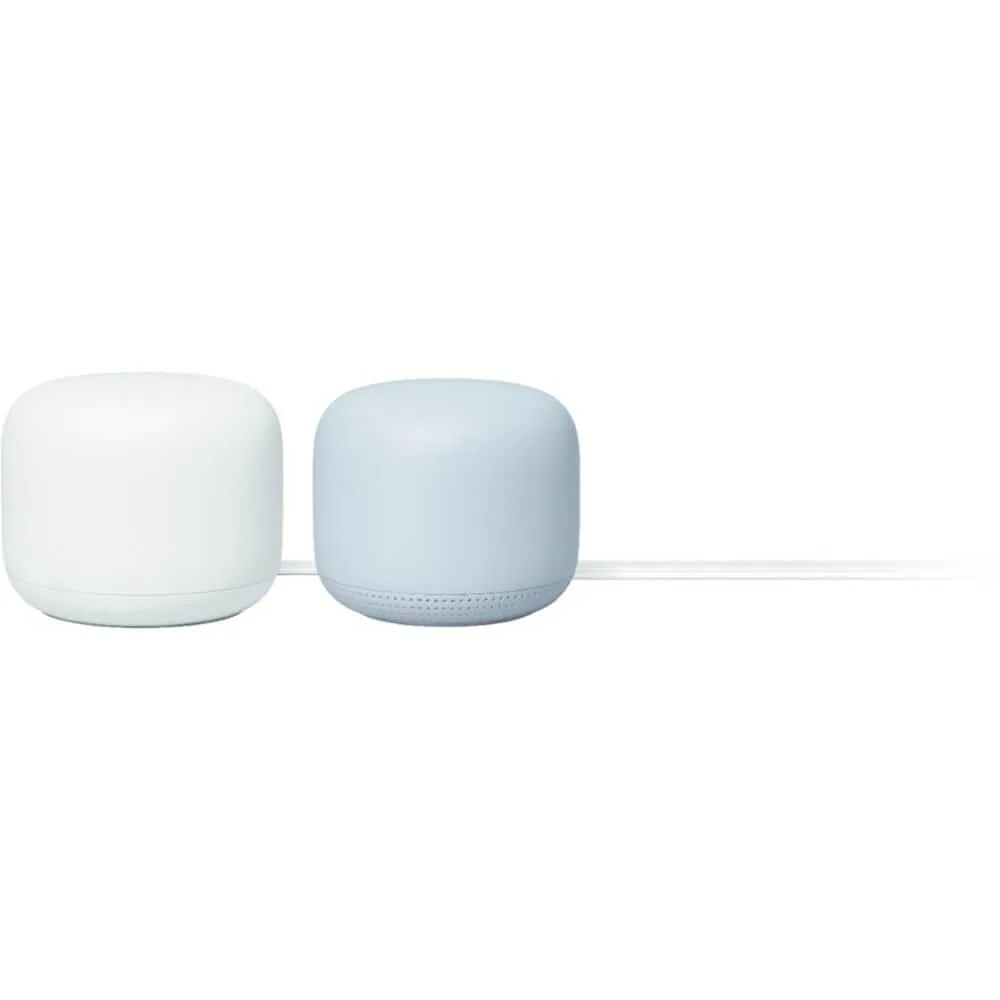 Google Google Nest GA01426-US Mesh Wi-Fi System 2-Pack 3800 sq ft Wi-Fi 5 — zdjęcie produktu