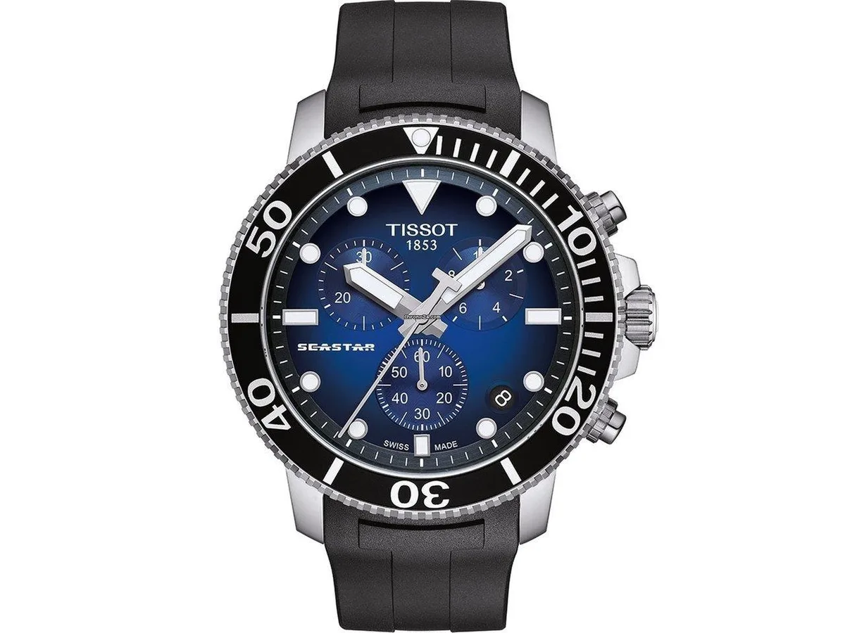 Tissot Tissot T120.417.17.041.00 Seastar 1000 Chronograph watch — product photo