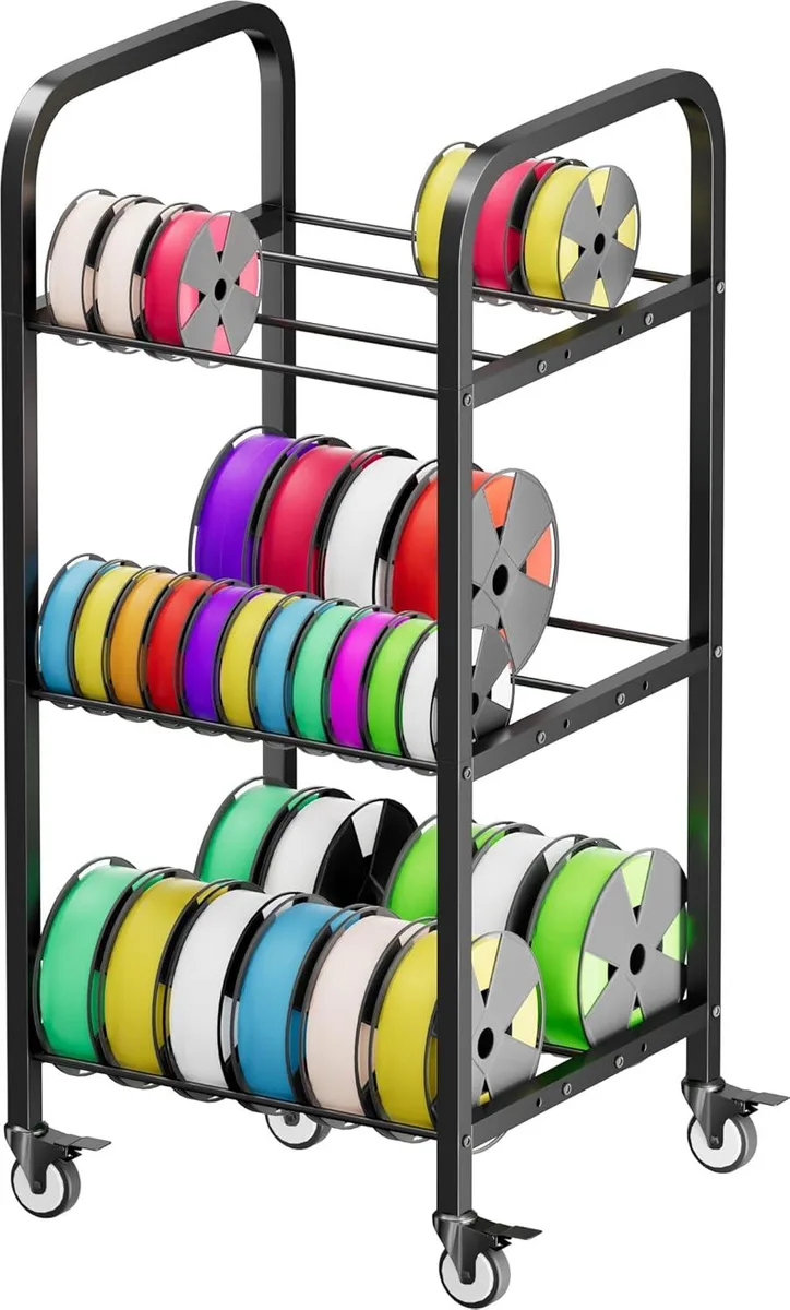 BFKK BFKK 3-Tier Filament Storage Rack 36 Spools 3D Printers Accessory — ภาพสินค้า