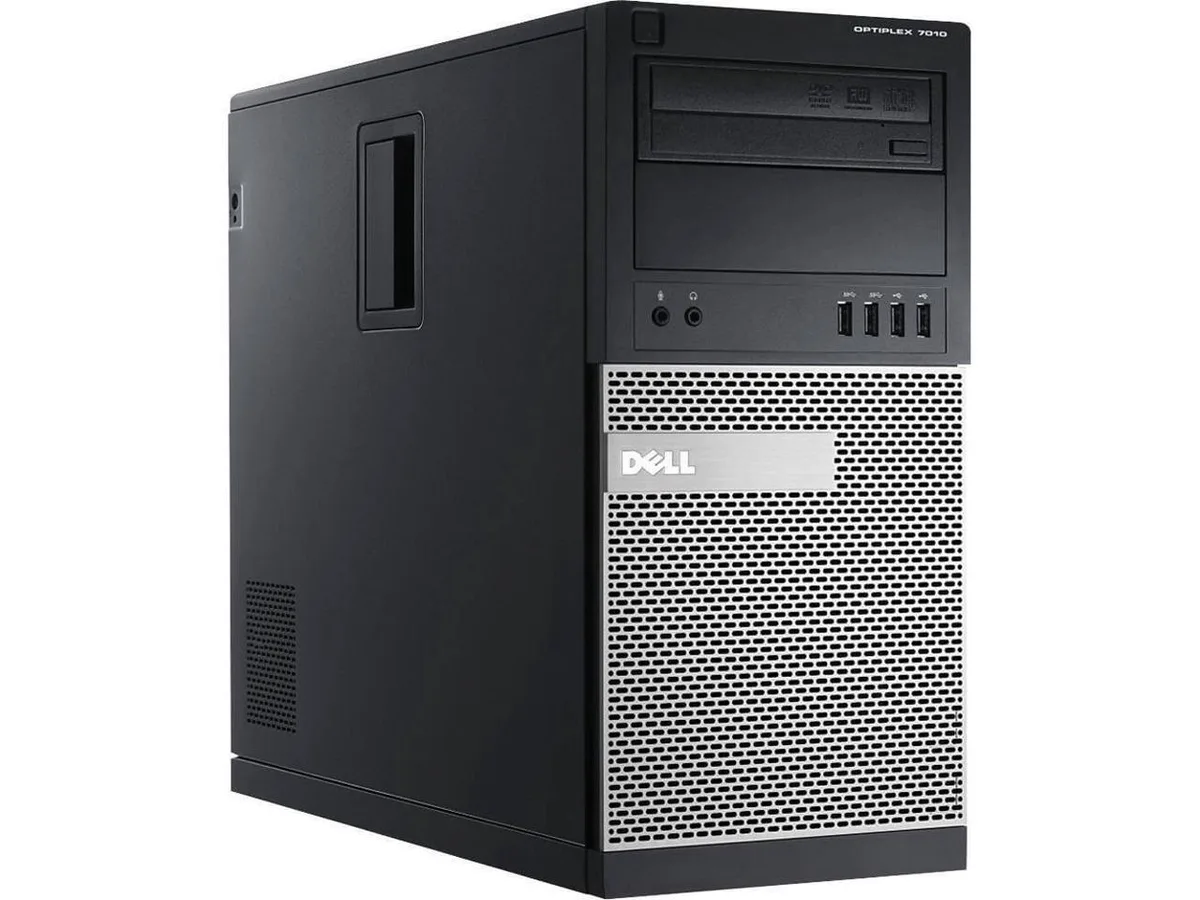 DELL DELL OptiPlex 7010 MT i7-3770 3.4GHz 16GB 512GB SSD desktop PC — photo du produit