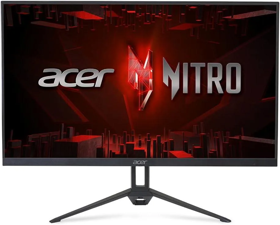 Acer Nitro KG273 27 inch glossy IPS gaming monitor with zero-frame design