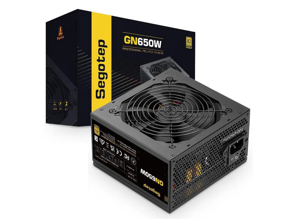 segotep segotep 750W 80 Plus Gold ATX 3.0 PCIe 5.0 Fully Modular power supply — produktbilde