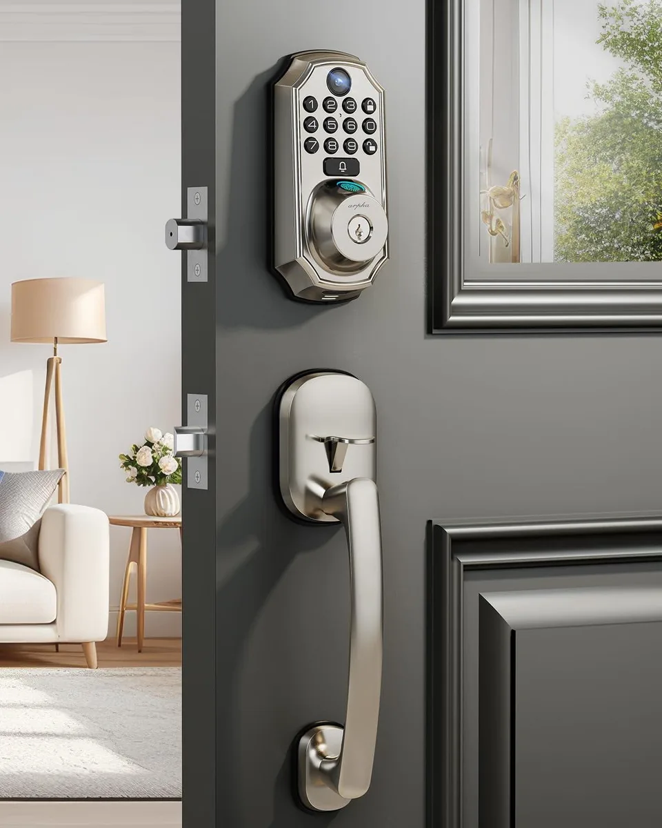 DNBeffulgent DNBeffulgent D289+H100-Silver-NEW Smart Door Lock — photo du produit