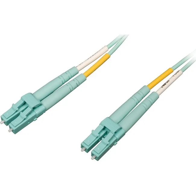Tripp Lite Tripp Lite N820-20M-OM4 fibre optic cable LC duplex 65.62 ft OM4 aqua — 商品照片