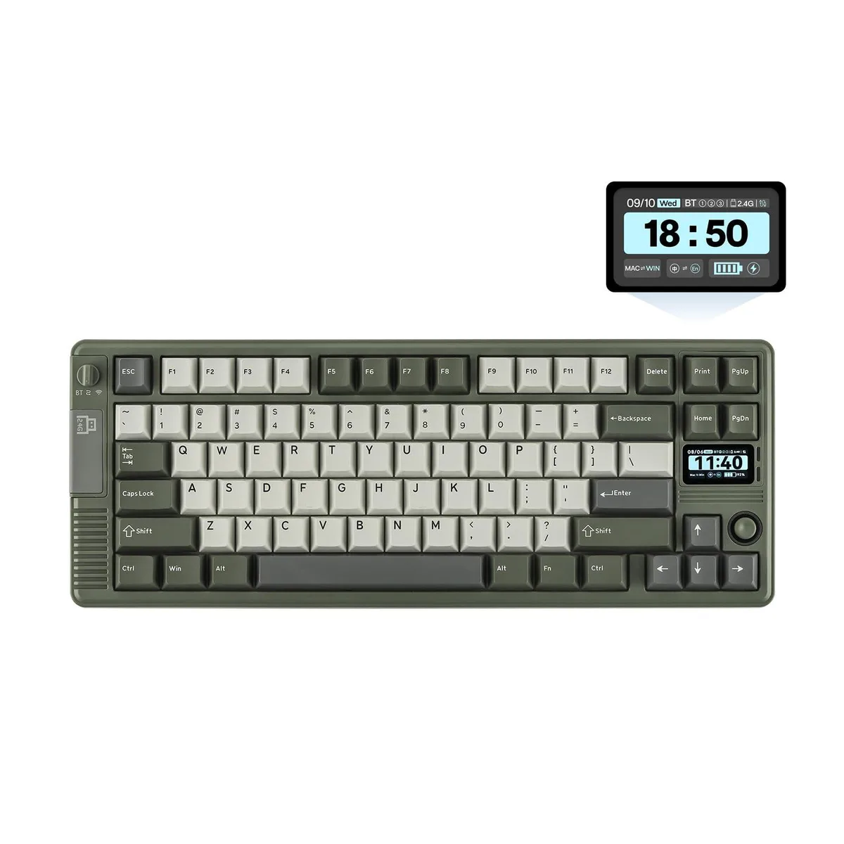 Epomaker Epomaker RT85 75% gaming keyboard 82 keys 8000mAh tri-mode RGB — photo du produit