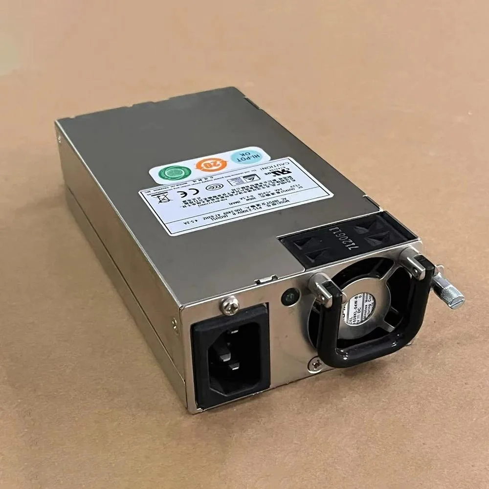 Silver rectangular ATX server power supply unit, 300W