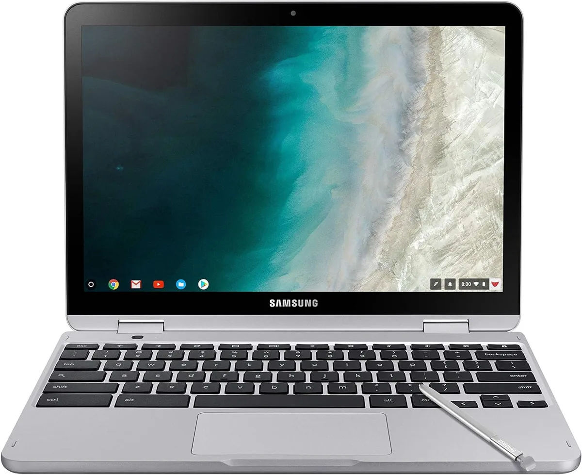 SAMSUNG SAMSUNG Chromebook Plus V2 2-in-1 laptop 12.2" 4GB 64GB Silver — fotografija izdelka