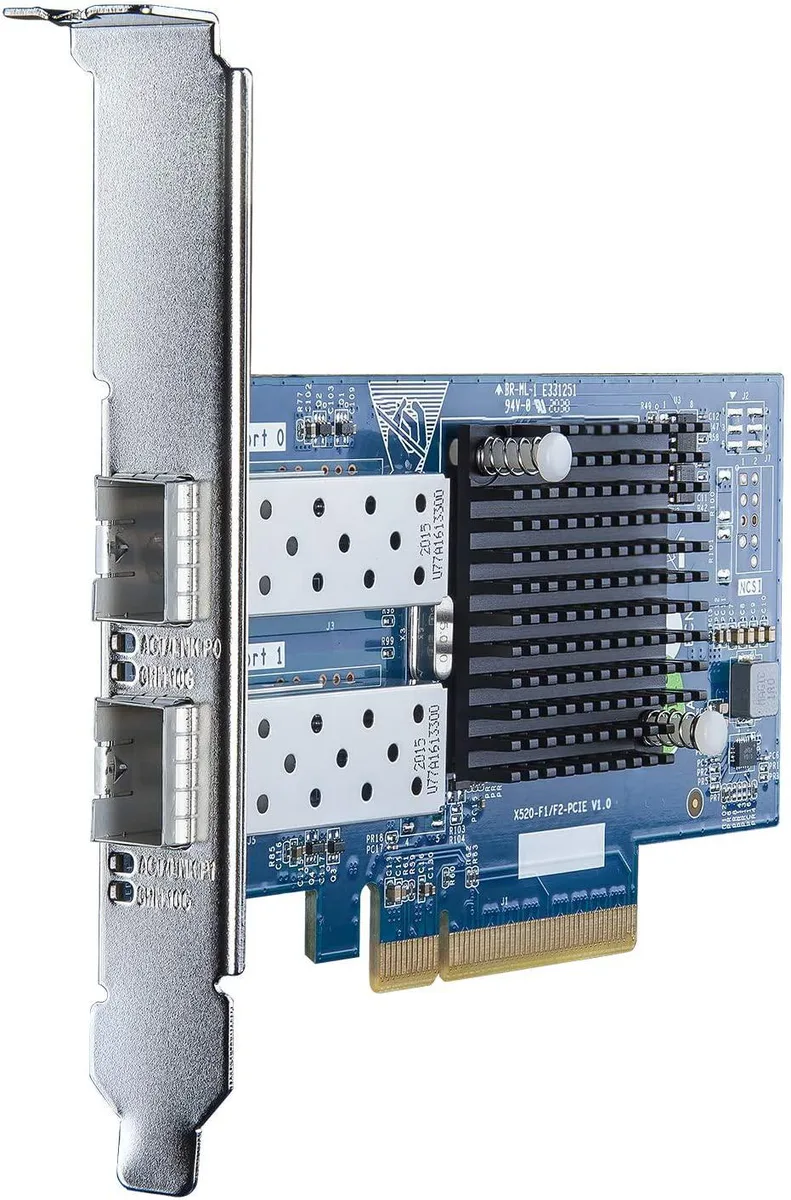 Value Brand Value Brand 10Gb SFP+ PCI-E Network Card Intel 82599ES Dual Port x8 — product photo