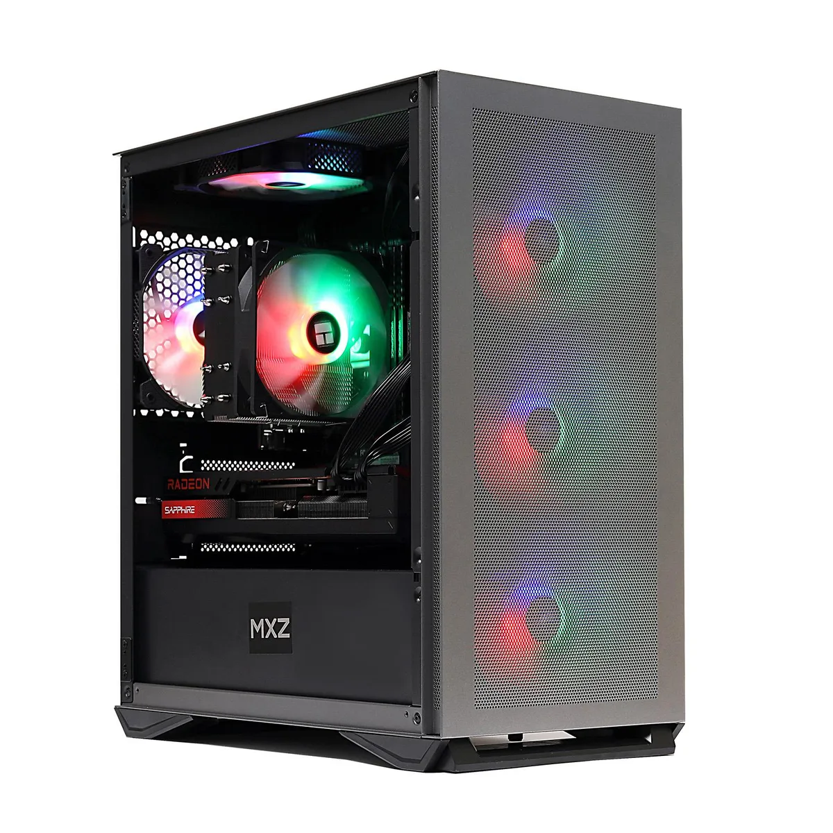 MXZ MXZ Gaming PC Ryzen 5 5600X RTX 4070 16GB DDR4 1TB KC3000 — photo du produit