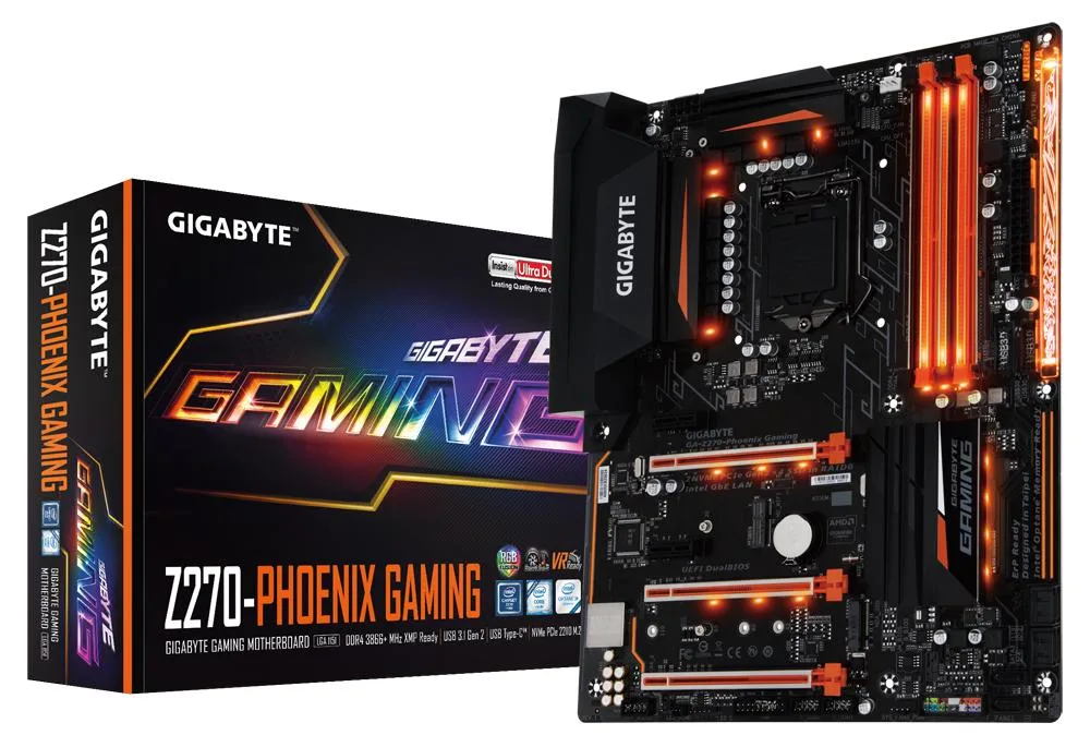 GIGABYTE GIGABYTE GA-Z270-Phoenix Gaming Intel motherboard — photo du produit