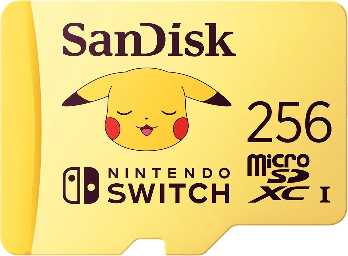 SanDisk SanDisk Pokémon 256GB microSDXC SDSQXAO-256G-GN6ZK memory card — φωτογραφία προϊόντος