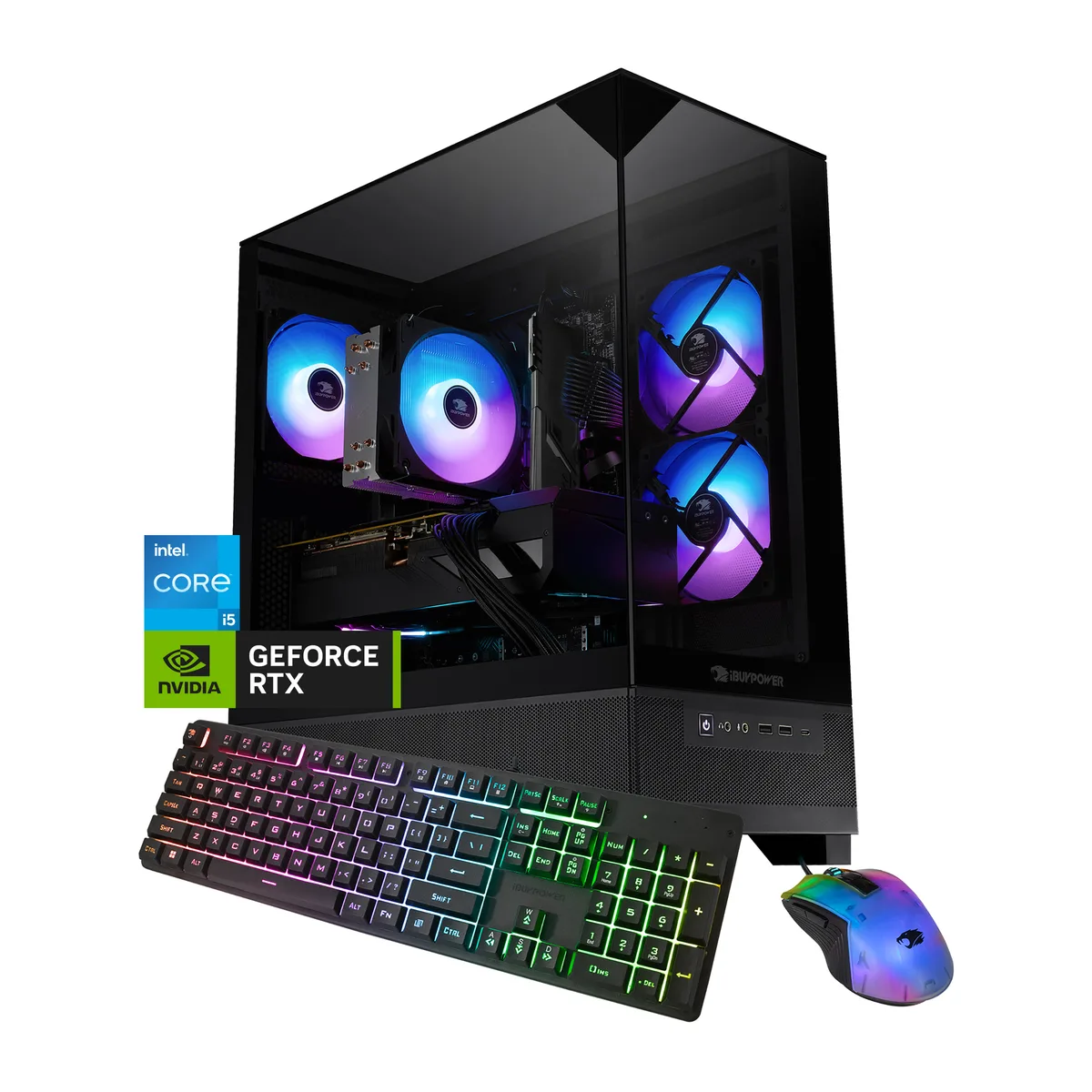 iBUYPOWER iBUYPOWER ESI5N5601 Gaming PC i5 14400F RTX 5060 16GB DDR5 1TB NVMe — fotografia produktu