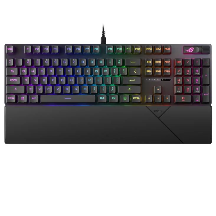 ASUS ASUS ROG Strix Scope II RX PBT Red Gaming Keyboard — product photo
