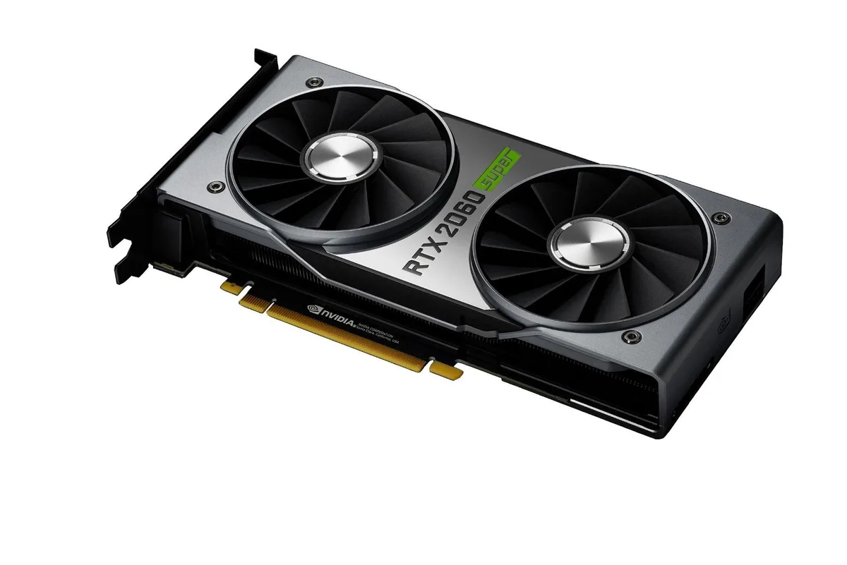 NVIDIA NVIDIA GeForce RTX 2060 SUPER Founders Edition 8GB GDDR6 1650 MHz Graphics Card — product photo