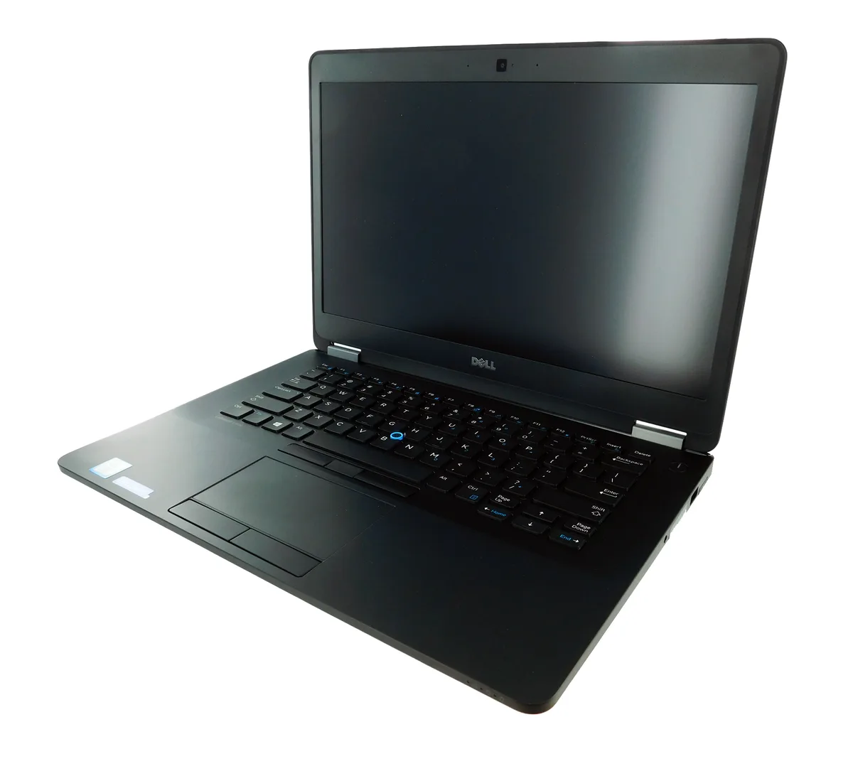 Silver 14.0 inch Dell Latitude laptop closed on desk